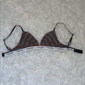 Calvin Klein Rainbow Unlined Bralette